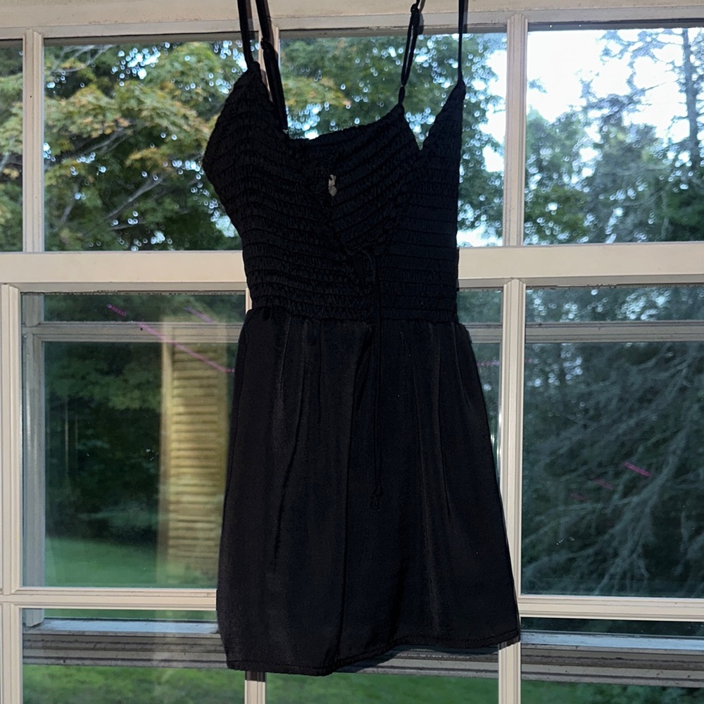 Black tank top